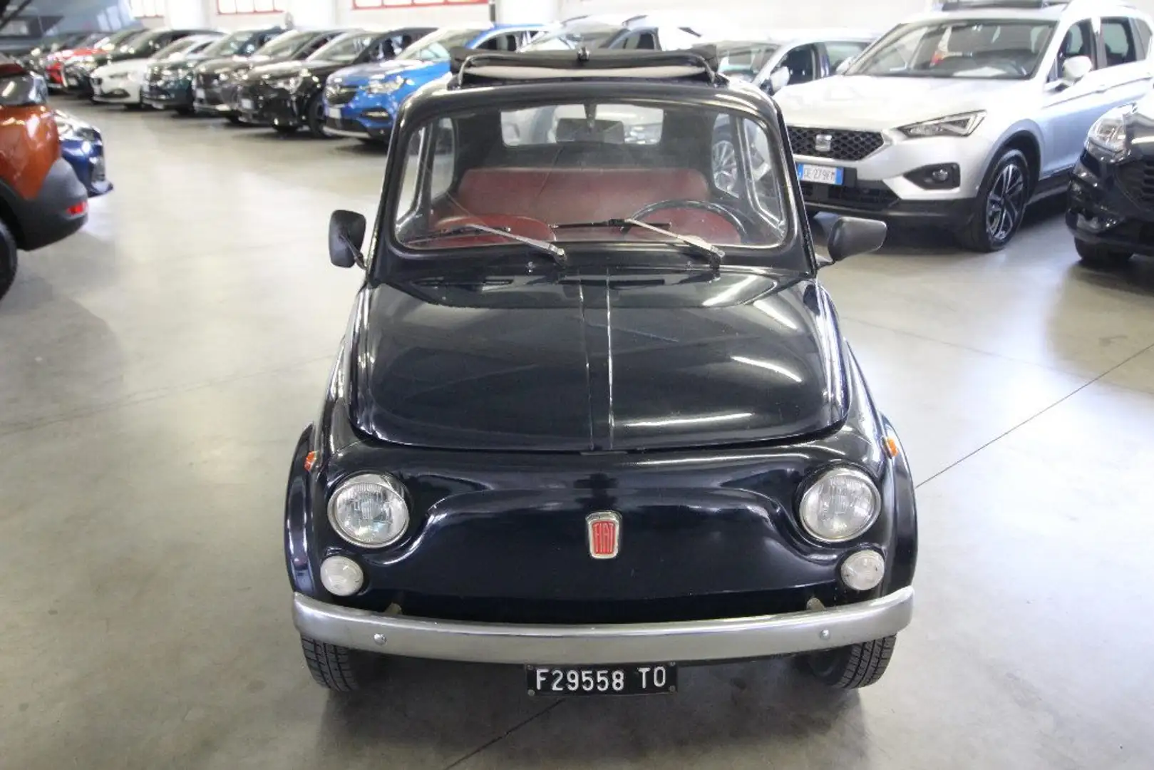 Fiat 500 F - Due proprietari Bleu - 1