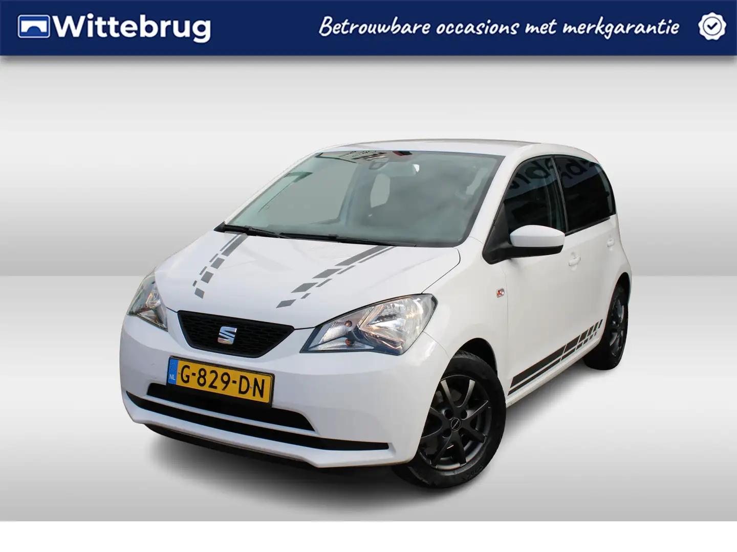 SEAT Mii 1.0 Style / Airco / LM velgen / All season banden Blanc - 1