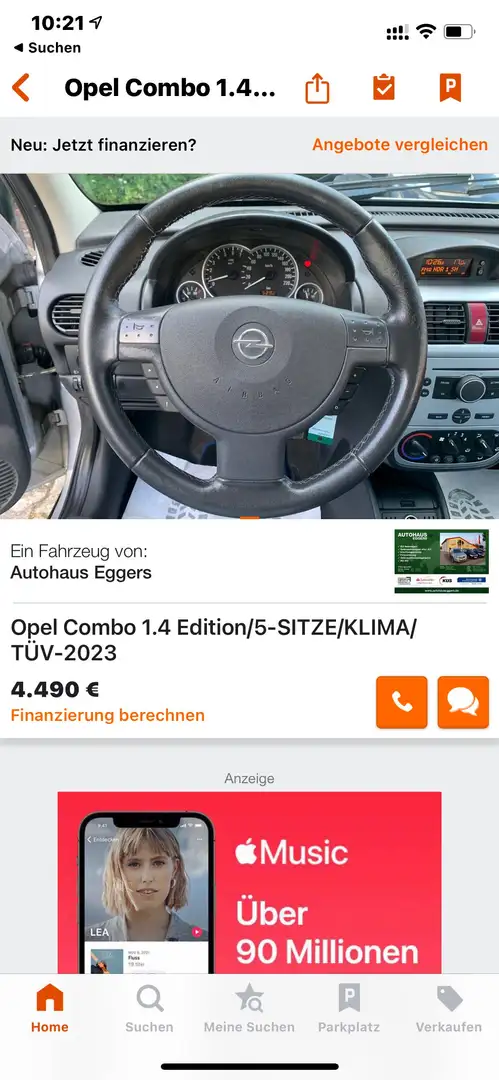 Opel Combo Combo 1.4 Twinport Edition Gümüş rengi - 2