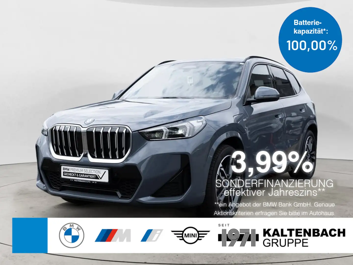 BMW X1 xDrive 30e M-Sport AHK HUD 360° LED NAVI Grau - 1