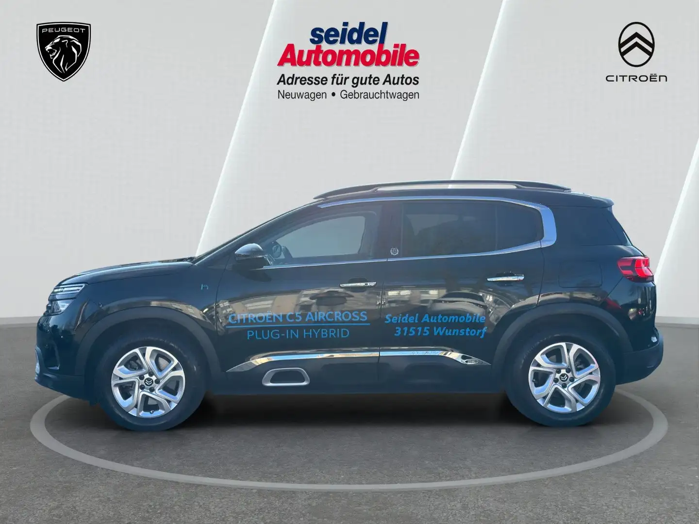 Citroen C5 Aircross 225 Hybrid, Shine Pack, Wenig KM Schwarz - 2