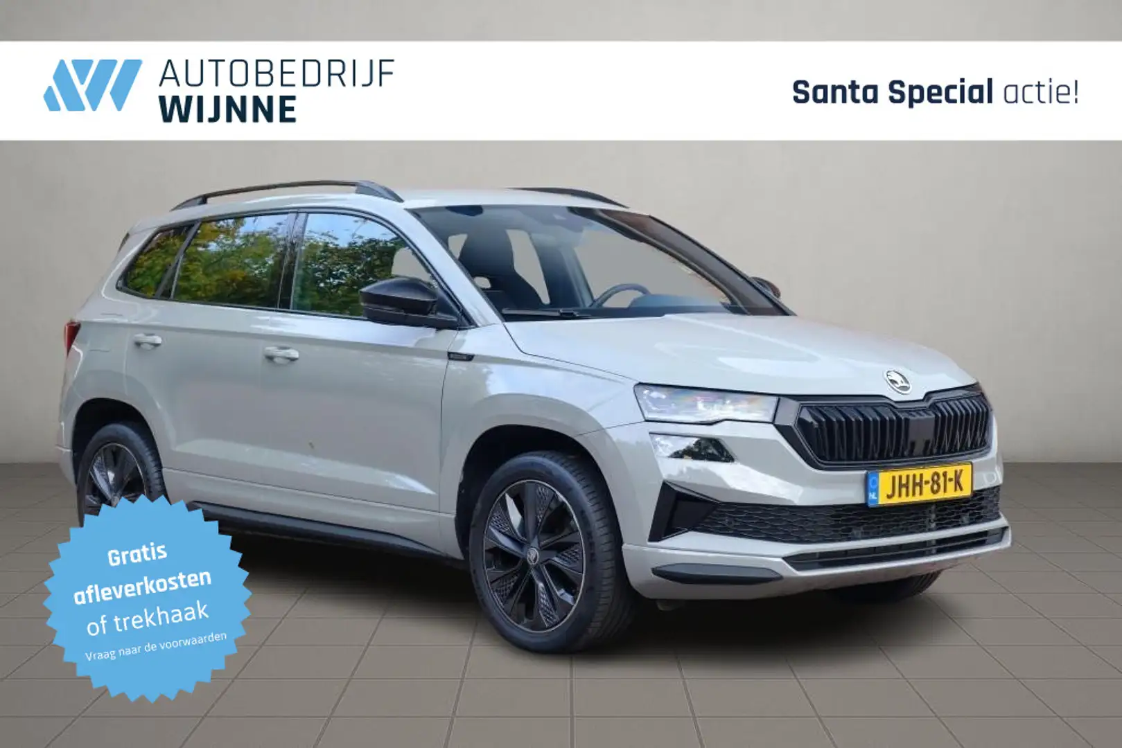 Skoda Karoq 1.5 TSi 150pk DSG Sportline | Navi | App Connect | Gris - 1