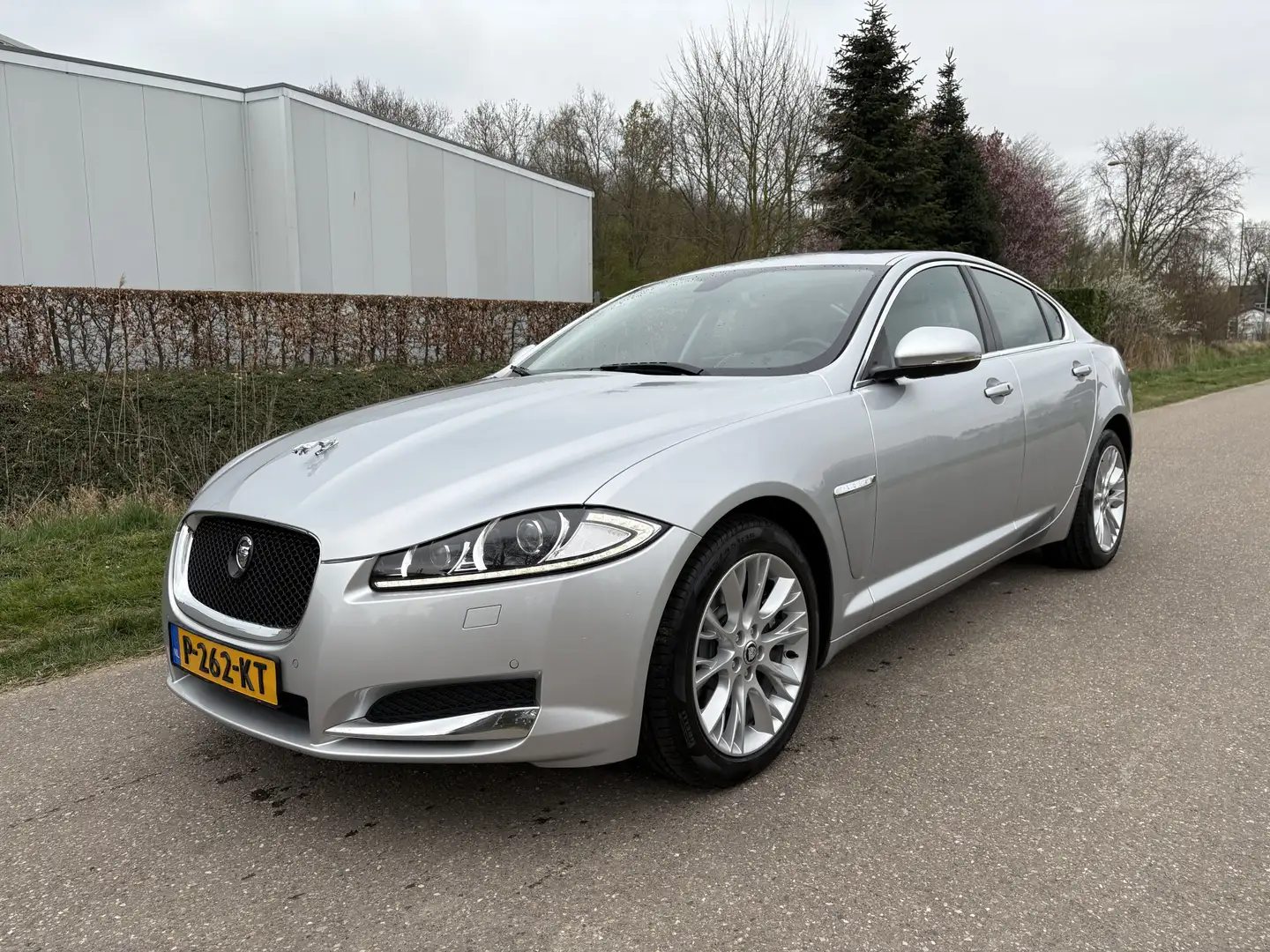 Jaguar XF 3.0D S Premium Business Edition / AUTOMAAT / NAVI Grijs - 1