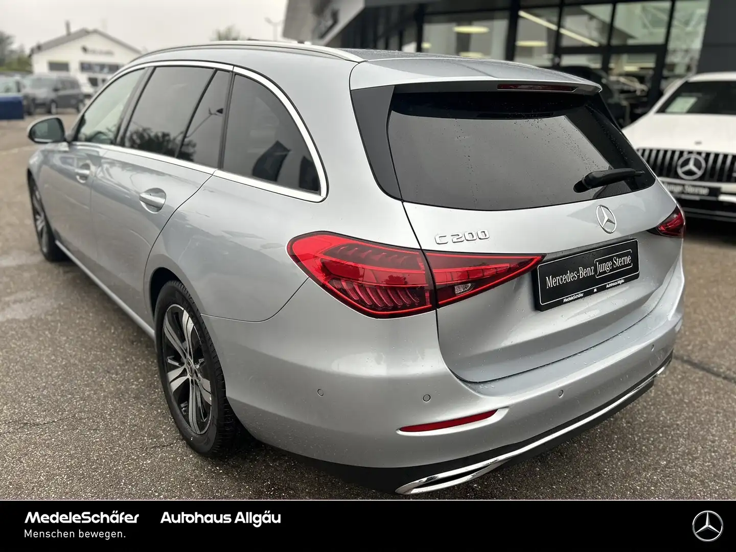 Mercedes-Benz C 200 C 200 T Avantgarde AHK Pano Memory VorrDistronic Silber - 2