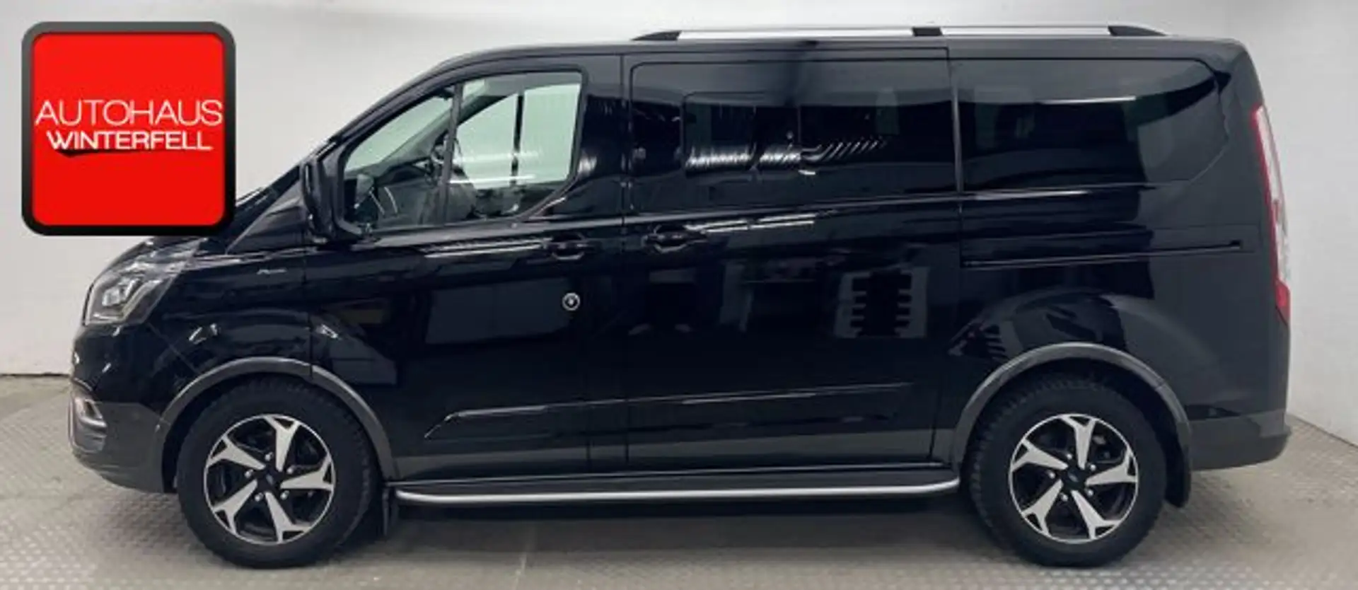 Ford Tourneo Custom 320 L1H1 Active 8SITZ+AHK+230V+ Noir - 2