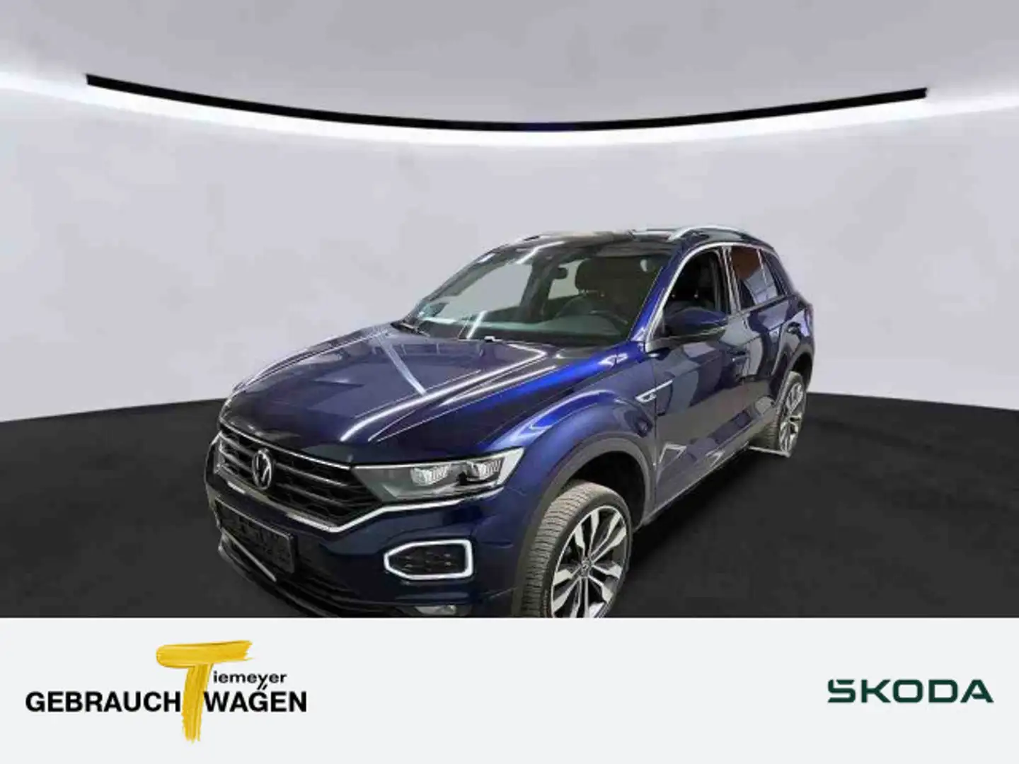 Volkswagen T-Roc 1.5 TSI R-LINE LM19 AHK ASSIST+ VIRTUAL Blau - 1