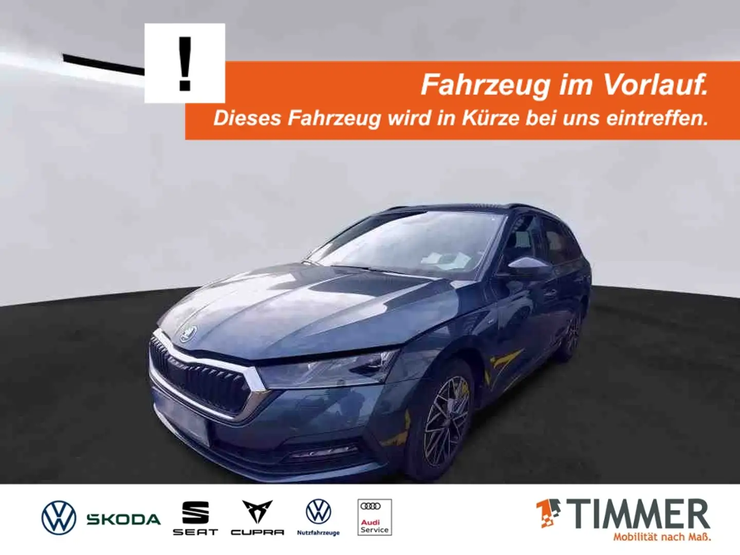 Skoda Octavia Combi 2.0 TDI DSG CLEVER +MATRIX +ACC +RKAM +NAVI Grau - 1