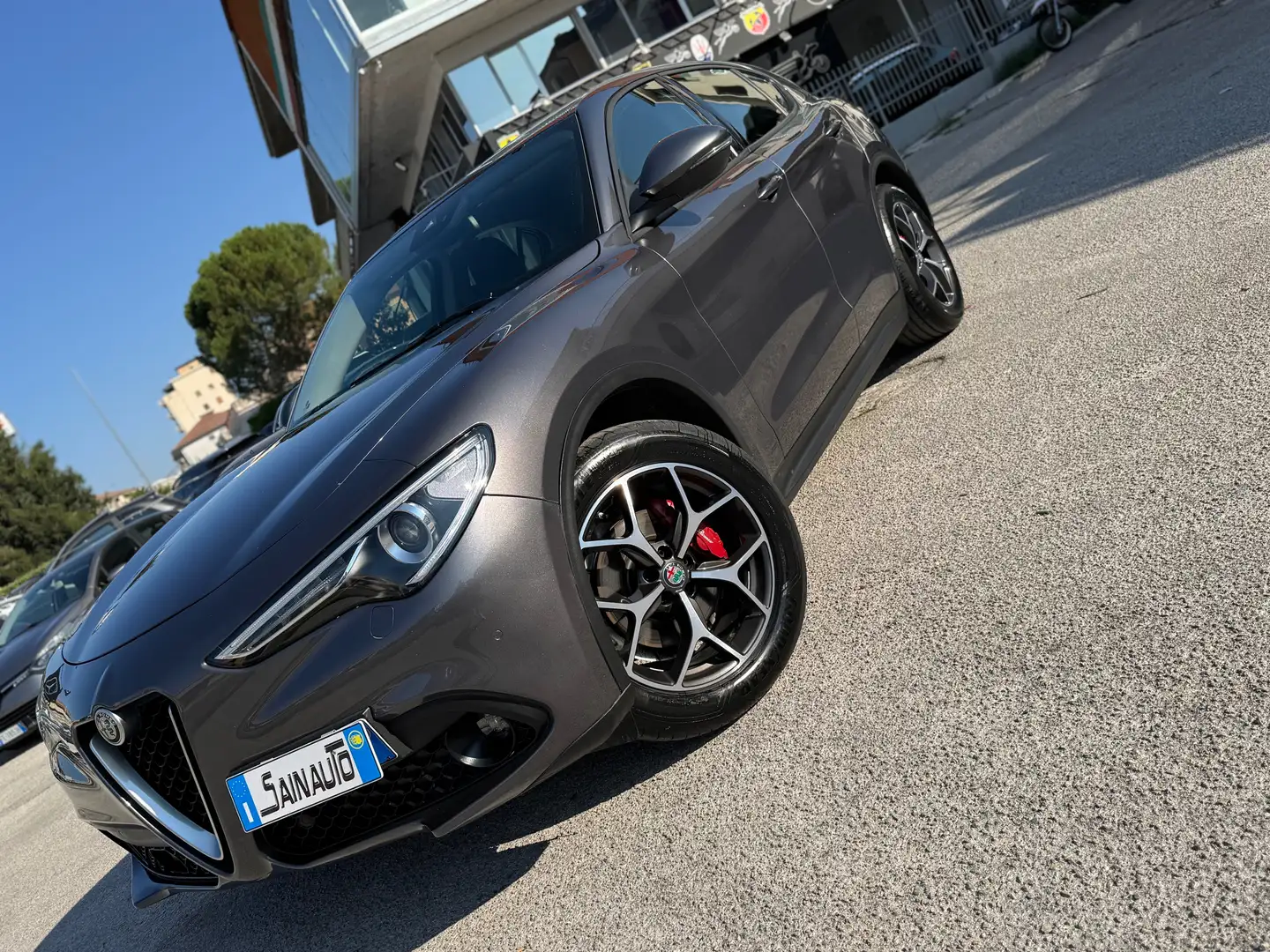 Alfa Romeo Stelvio Stelvio 2020 2.2 t Ti Q4 190cv GARANZIA 24 MESI Gris - 2