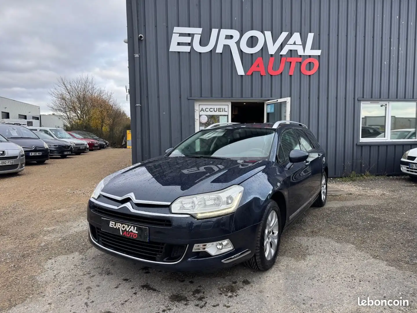 Citroen C5 1.6 hdi 110ch tendance Bleu - 1