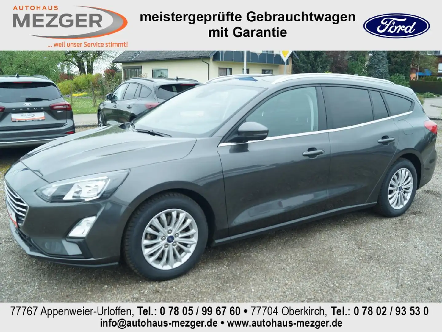 Ford Focus Titanium Grijs - 2