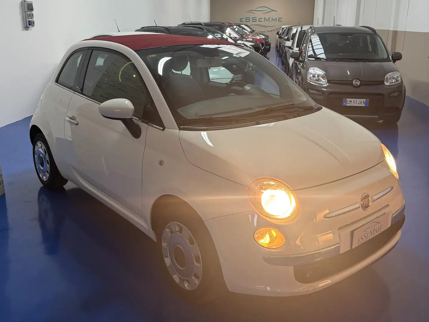 Fiat 500C 500C 1.2 Pop 69cv Wit - 1
