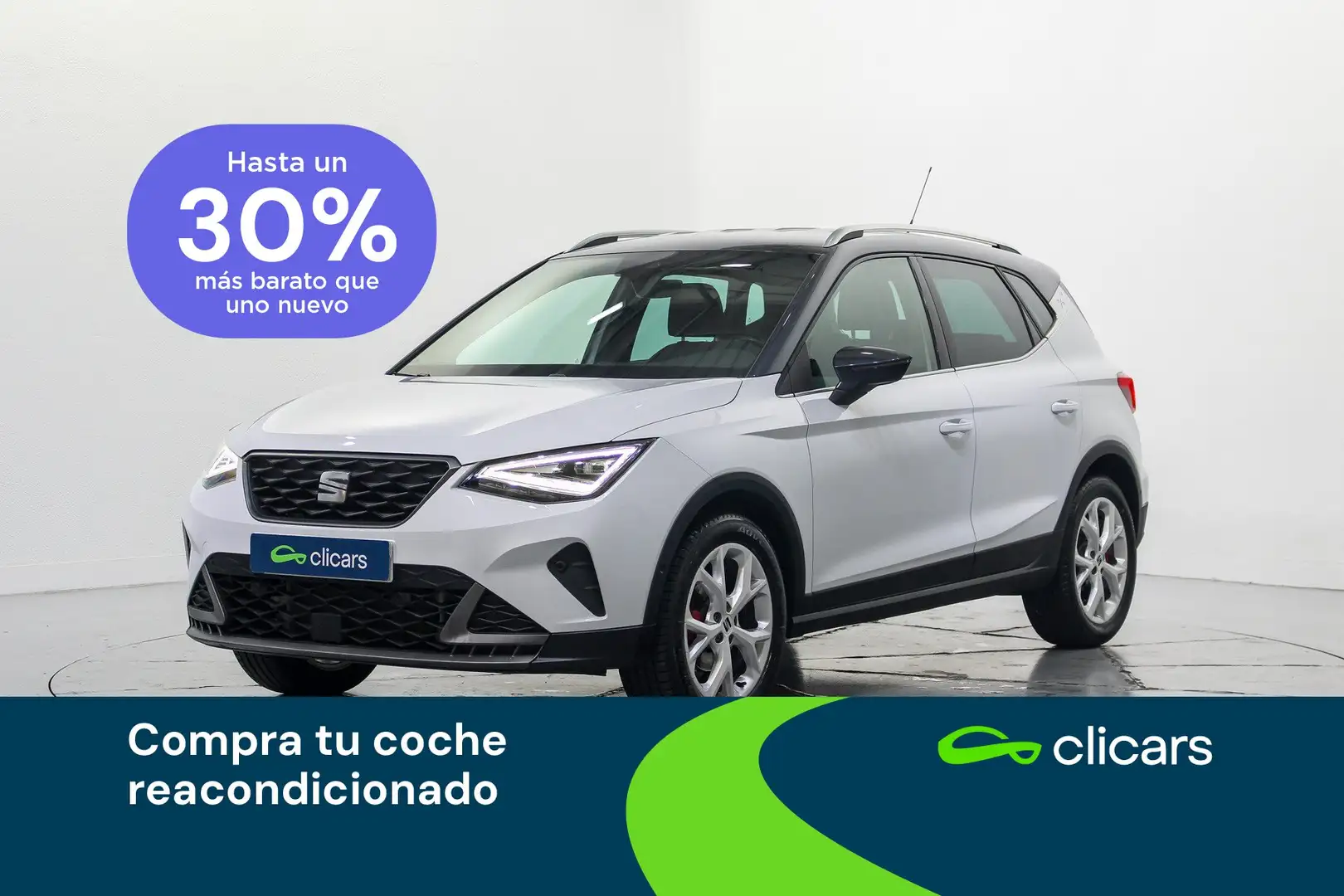 SEAT Arona 1.5 TSI S&S FR DSG7 XM 150 Blanco - 1