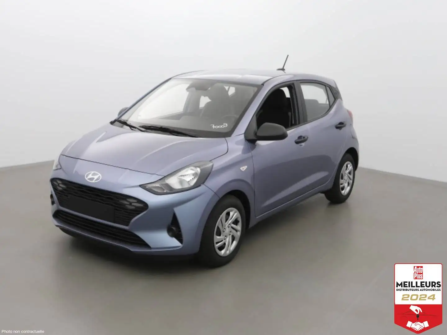 Hyundai i10 1.0 63CH ECO INTUITIVE PACK BVR Bleu - 1