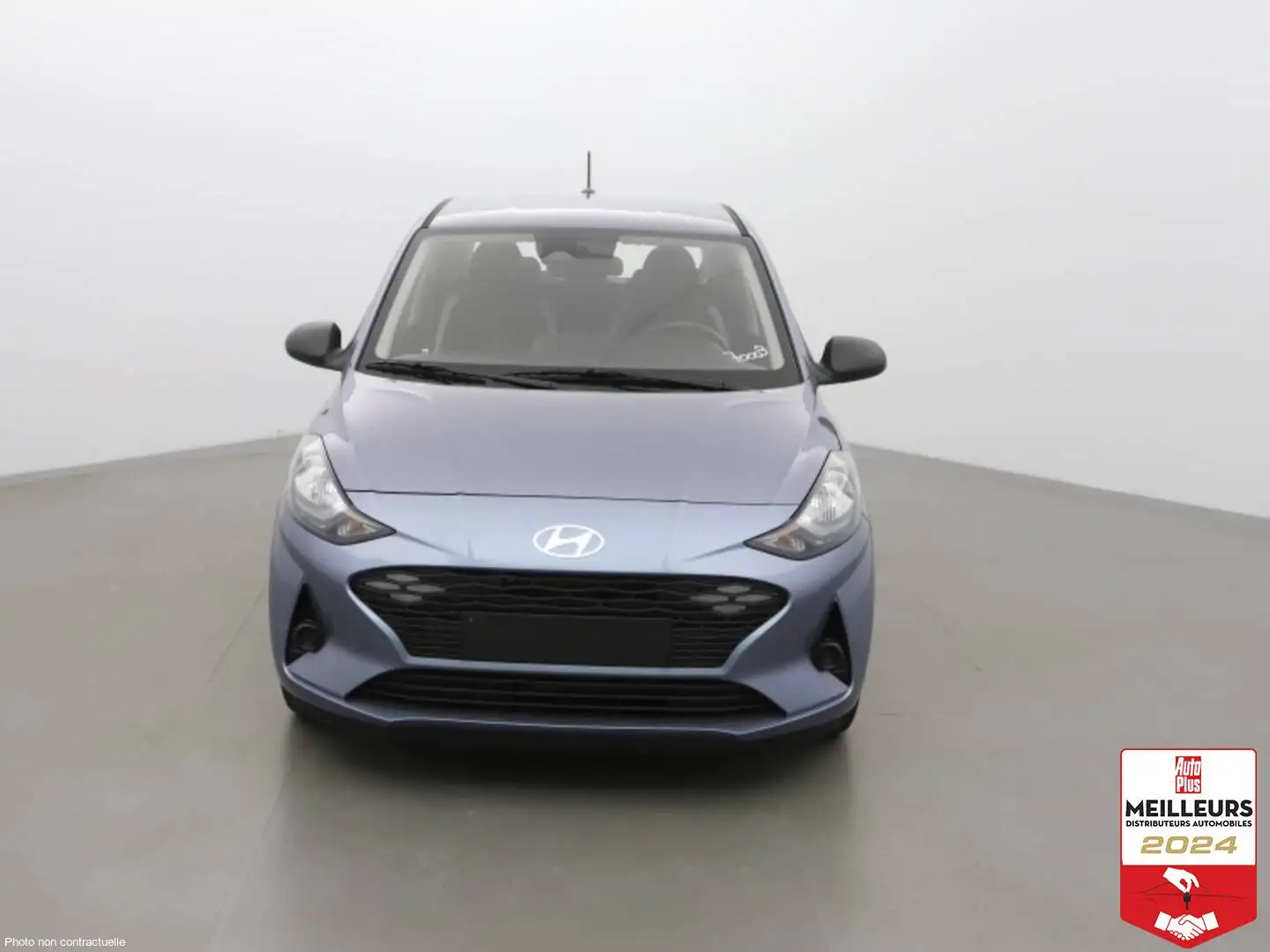 Hyundai i10 1.0 63CH ECO INTUITIVE PACK BVR Bleu - 2