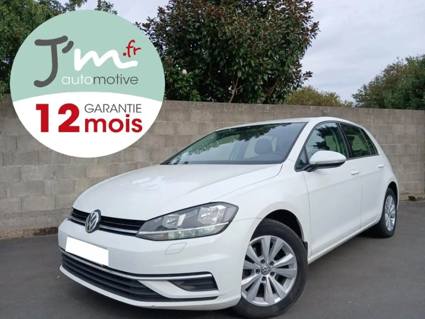 Volkswagen Golf VII 1.6 TDI 115 BVM5 Confort Business Blanc - 1