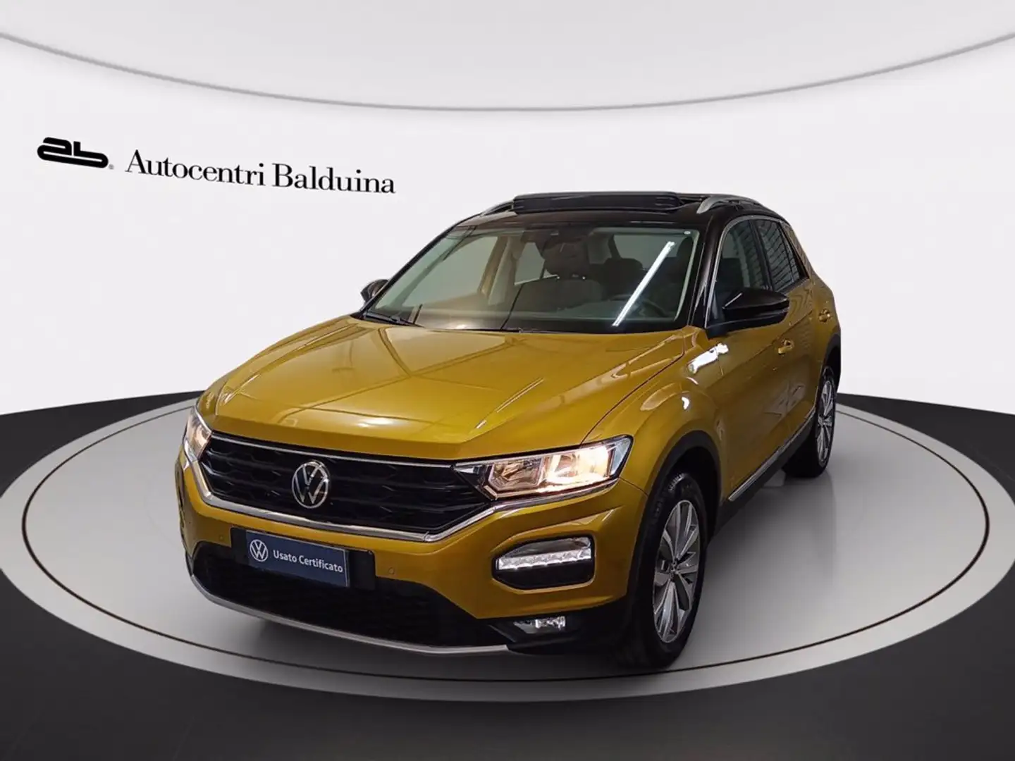 Volkswagen T-Roc 1.5 tsi style dsg Galben - 1