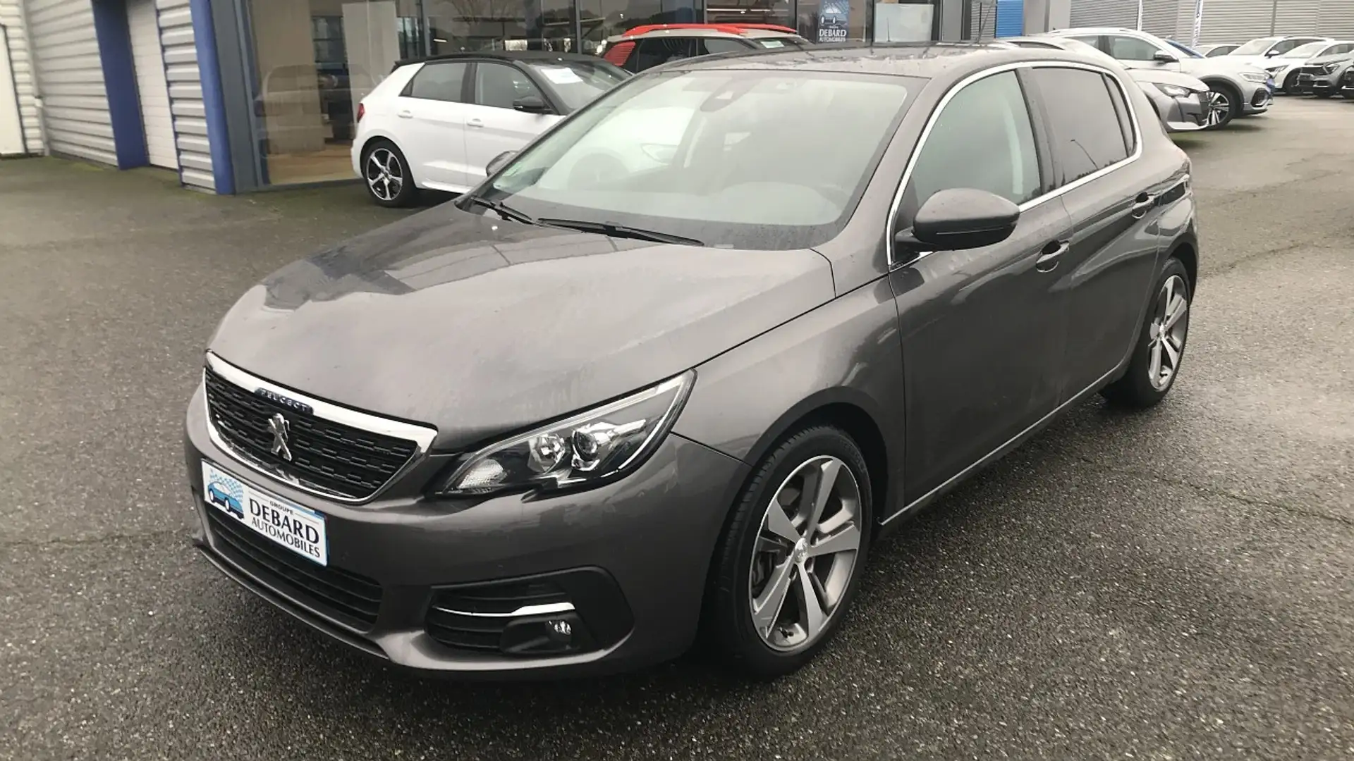 Peugeot 308 1.2 PURETECH 130CH E6.3 S\u0026S ALLURE Gris - 1