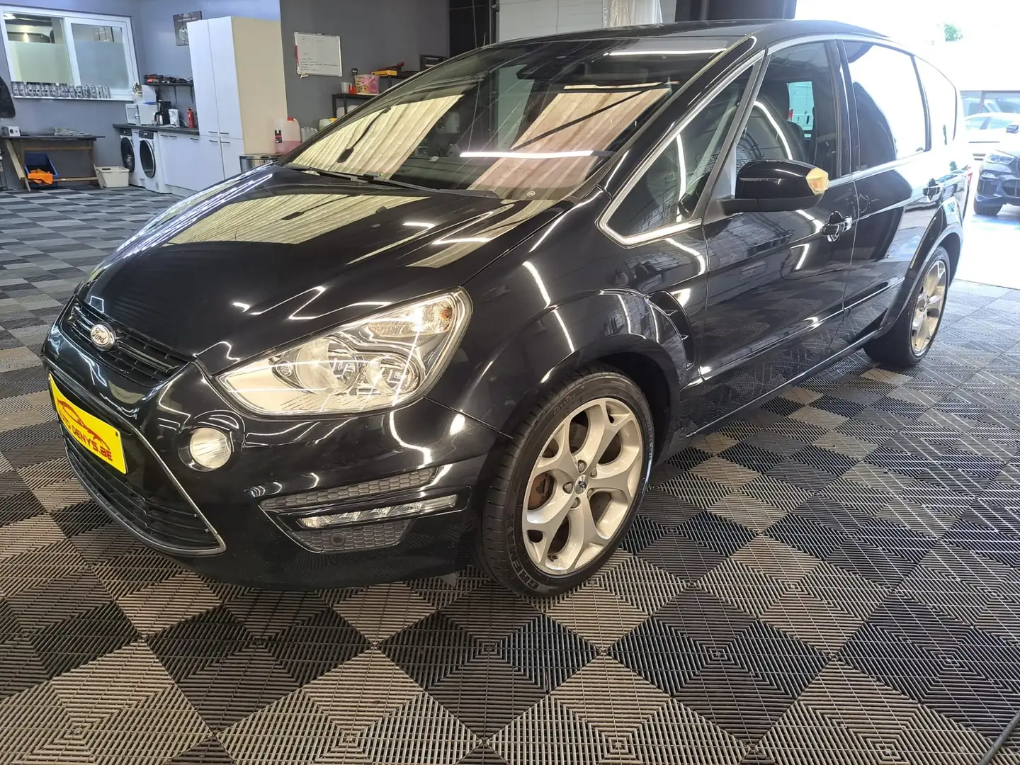 Ford S-Max 2.0 TDCi Titanium S AUTOMAAT 197.000 Km  Bj. 2012 Noir - 2