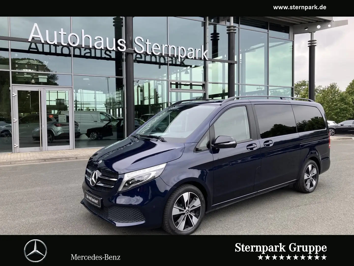 Mercedes-Benz V 250 V 250 d 10,25"+Burmester*Distr*StHz*Night+Totw Blauw - 1