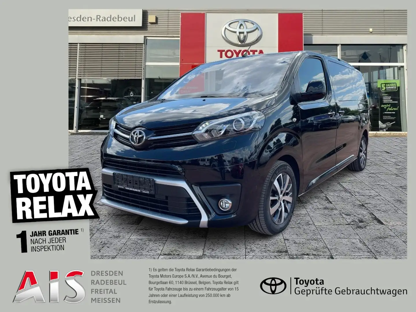 Toyota Proace Verso Family 2.0 D-4D L1 HUD*Leder*Xenon Negru - 1