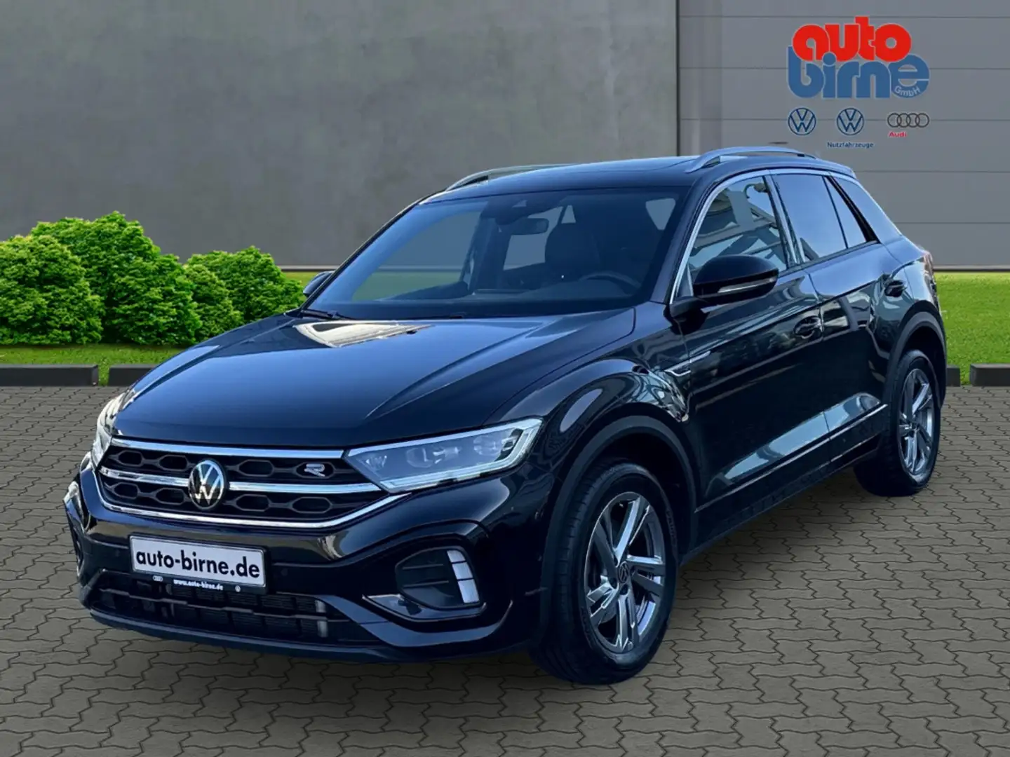 Volkswagen T-Roc 2.0 TDI DSG R-Line Sportpaket AHK Panodach Navi di Schwarz - 1