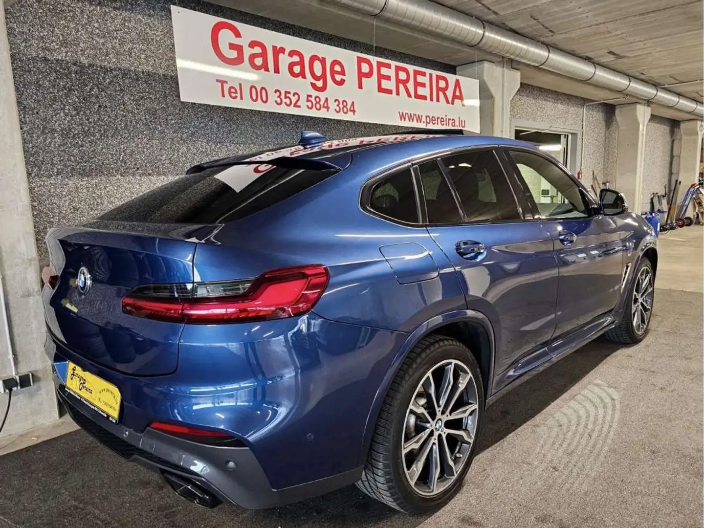 BMW X4 M 40 X4 M40 I Pack M 4X4  GPS T.O CUIR ATT.R Bleu - 2