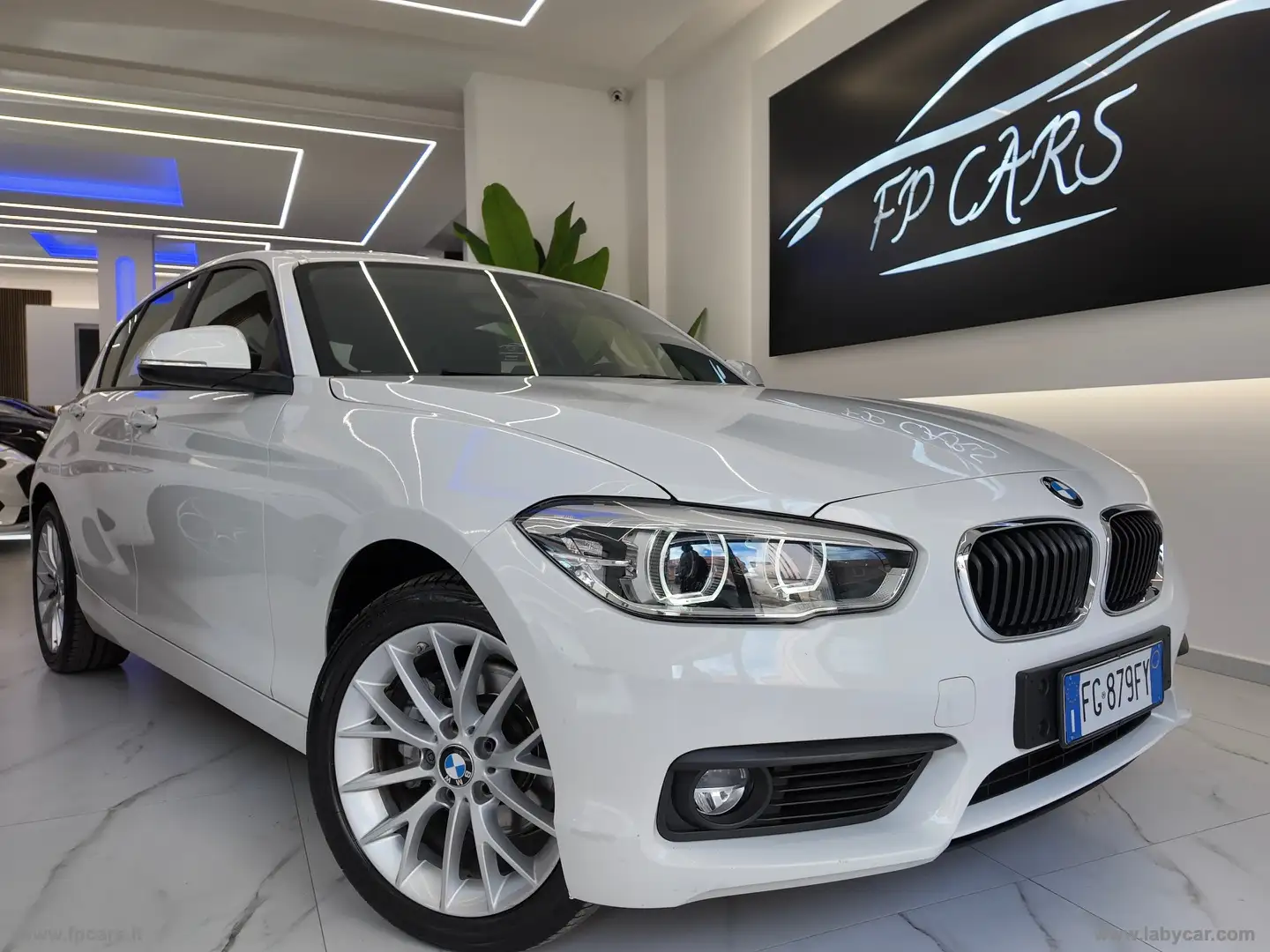 BMW 120 120d SDrive 5p. Sport Blanc - 1
