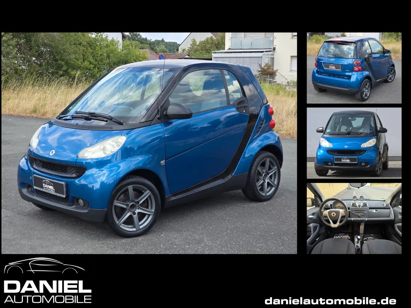 smart forTwo 1.0 MHD Pulse AUTOMATIK+ KLIMA+ PANO+ ALU Blau - 1