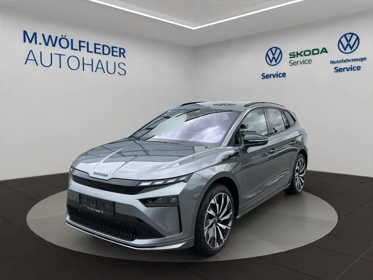 Skoda Enyaq 85 x Sportline Grau - 1