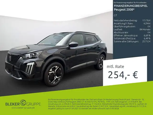 2024 Peugeot 2008 in Black for sale