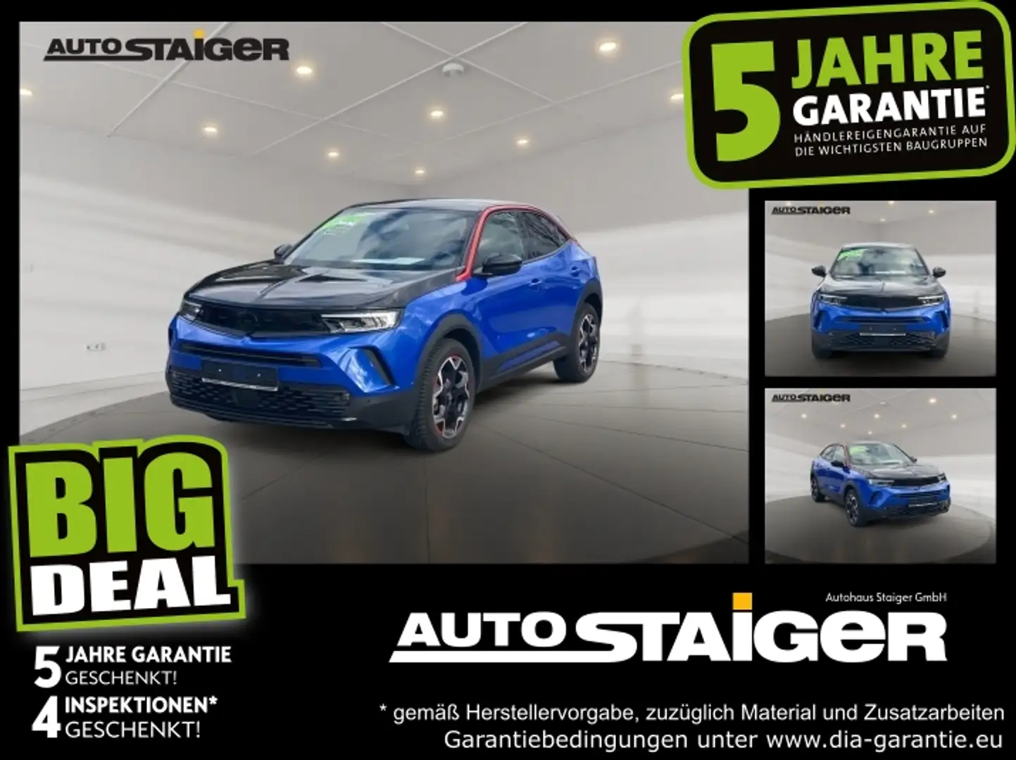 Opel Mokka-E Mokka e GS Line FLA SpurH SpurW DynLi LM KAM Blau - 1