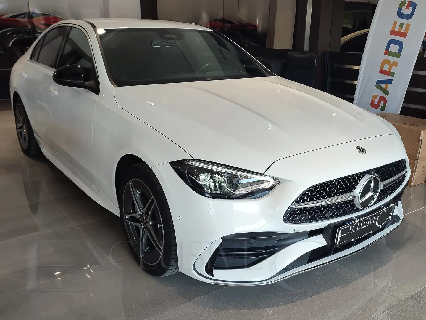 Mercedes-Benz C 300 C SW 300 e phev Premium auto Blanc - 2