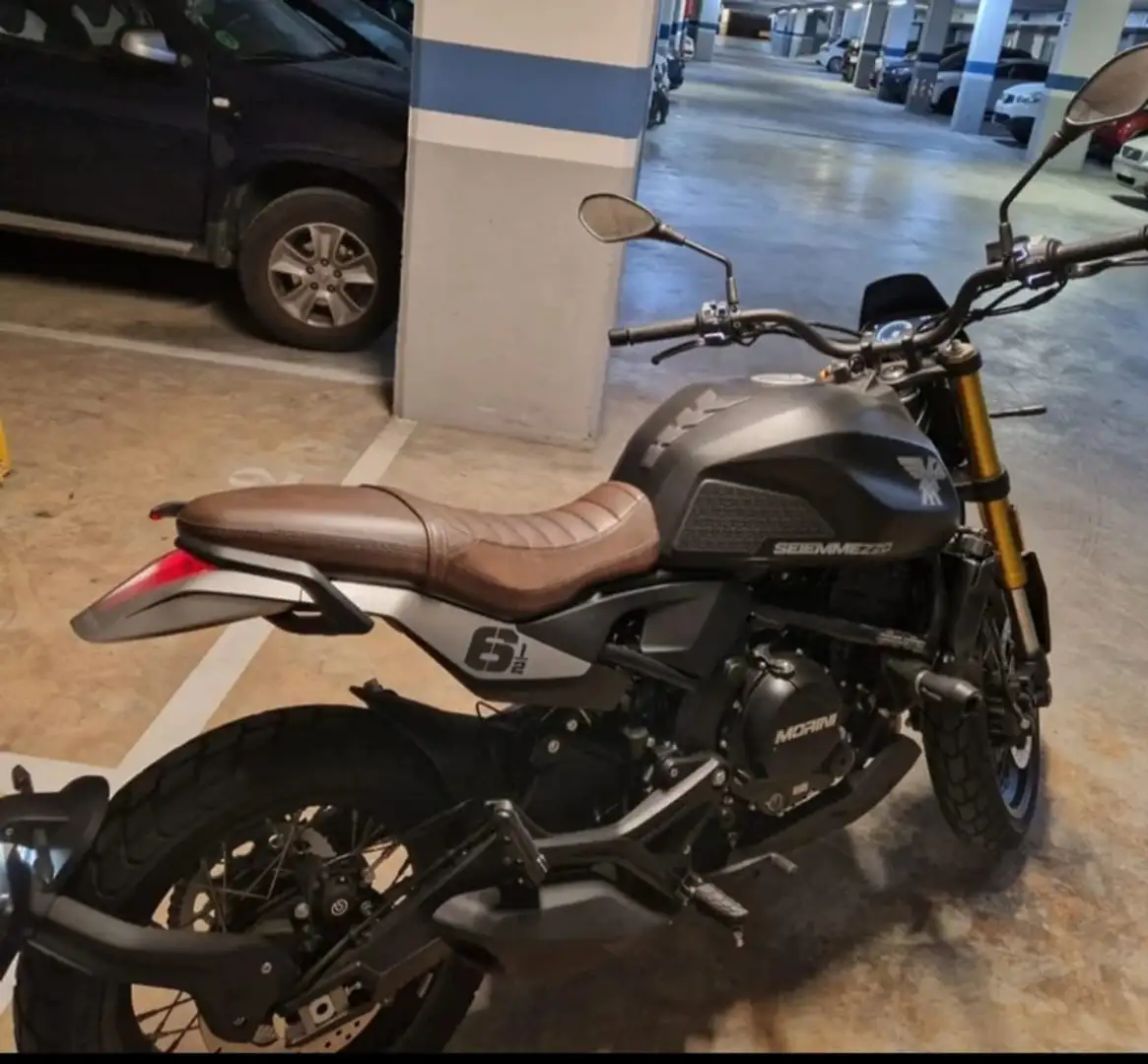 Moto Morini Seiemmezzo SCR Negro - 2