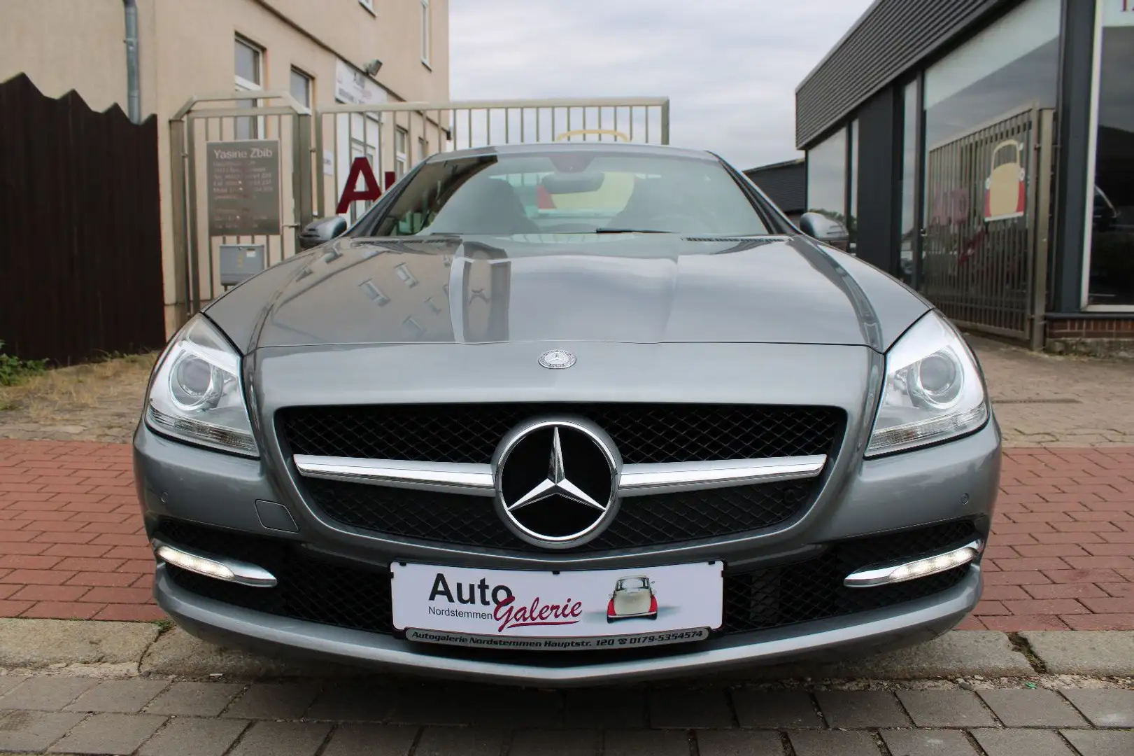 Mercedes-Benz SLK 200 Roadster|Automatik|Panorama|Alu Silber - 2