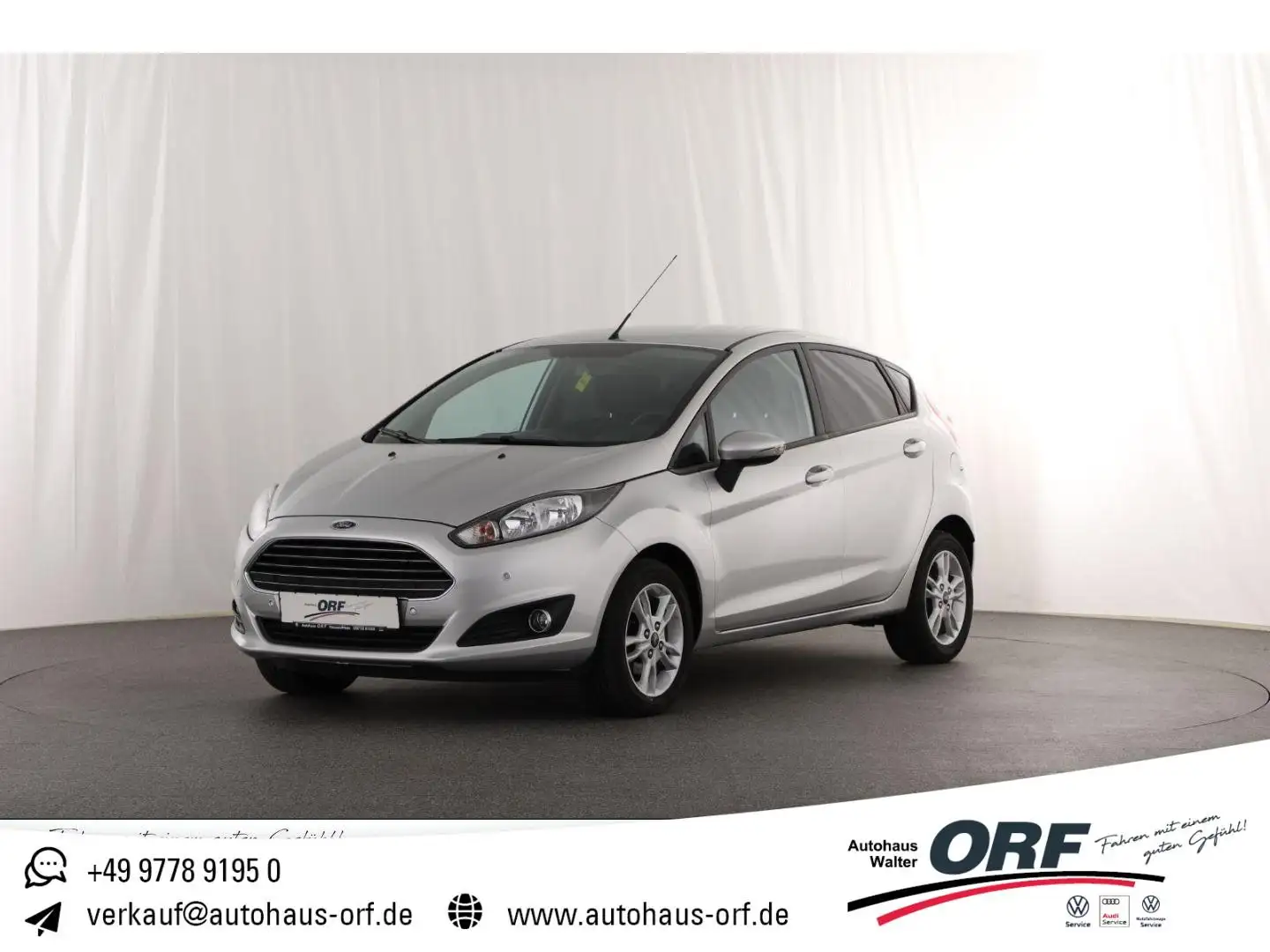Ford Fiesta 1.0 SYNC Edition PDC WSS HEIZB. SITZHZG Silber - 1
