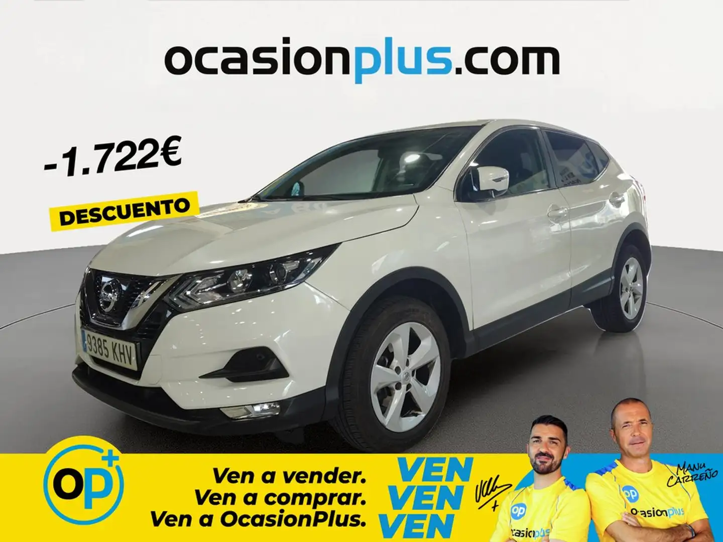 Nissan Qashqai 1.5dCi Acenta 4x2 Blanco - 1