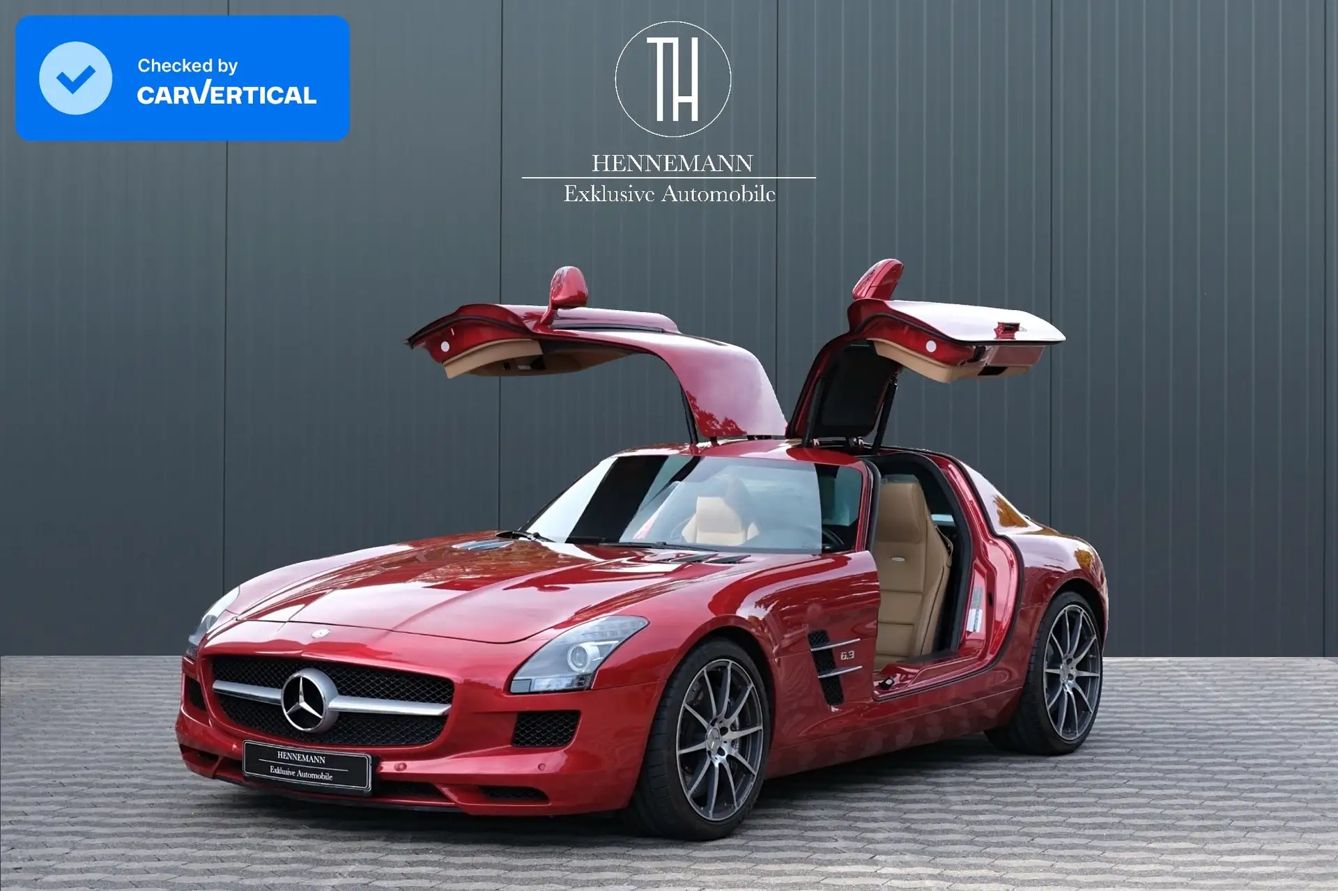 벤츠 SLS AMG 2011 빨강 사진 1