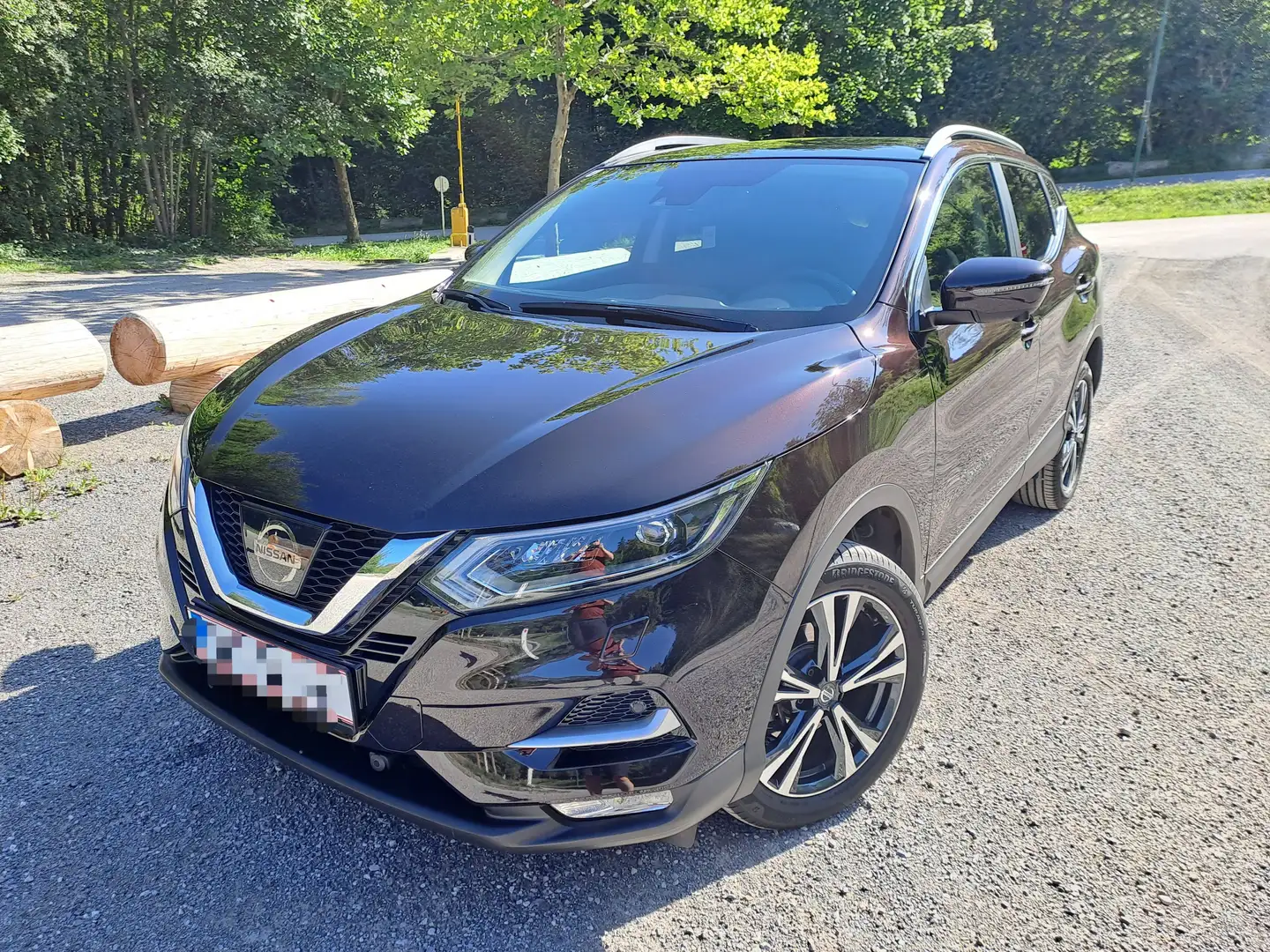 Nissan Qashqai (Händler-Gewährleistung) Qashqai 1,6 dCi N-Connecta ALL-MODE 4x4i N-Connecta Violett - 1