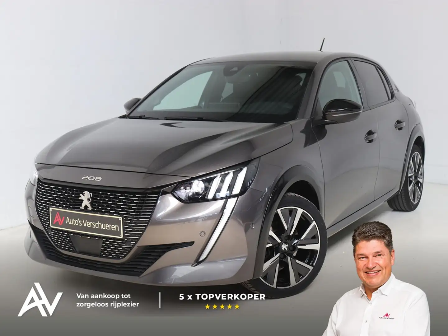 Peugeot 208 GT-Line 1.5 BlueHDi ** Navi/Carplay | Camera | ... Gris - 1