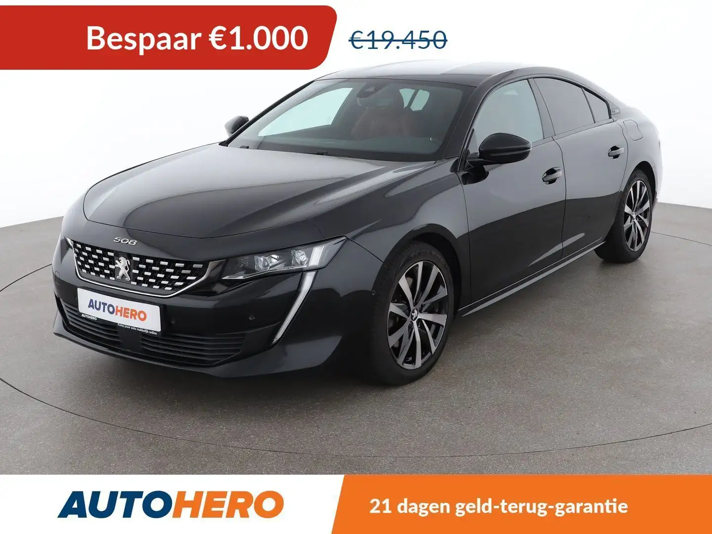 Peugeot 508 1.6 Hybrid 225 GT Чёрный - 1