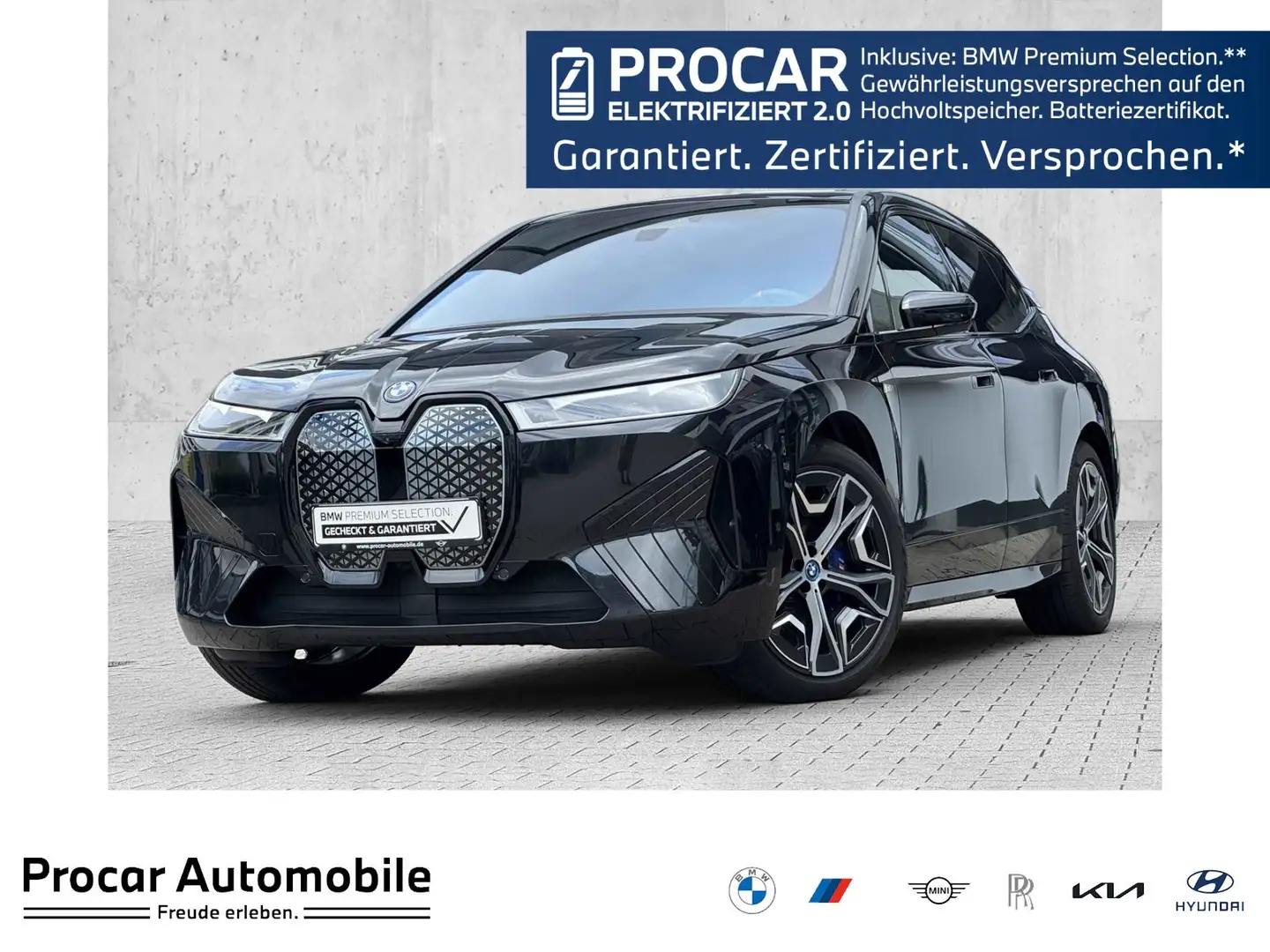 BMW iX M60 M Sport Laser DA Prof PA Prof Pano B&W Schwarz - 1