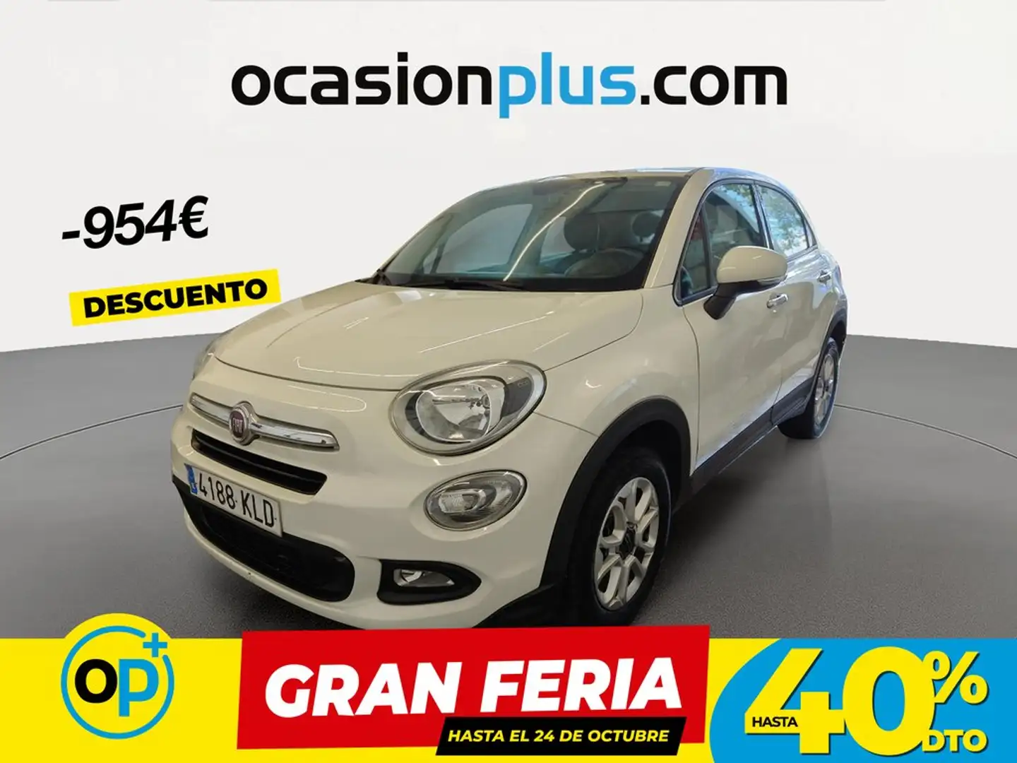 Fiat 500X 1.6Mjt Pop Star 4x2 88kW Blanco - 1