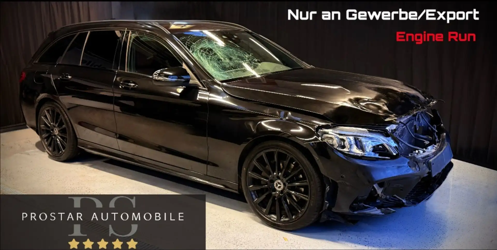 Mercedes-Benz C 220 Aut.*AMG-Line*Totw.*Ambiente*360G*LED*Comm Schwarz - 1
