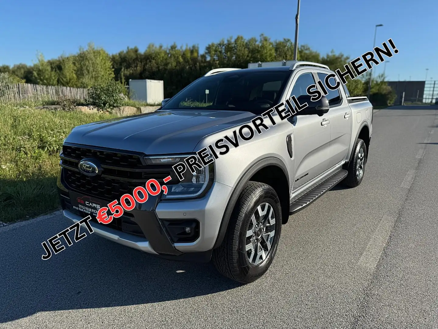 Ford Ranger Ranger DK Wildtrak e-4WD 2.3 EcoBoost Aut. 3,5t... Silber - 1