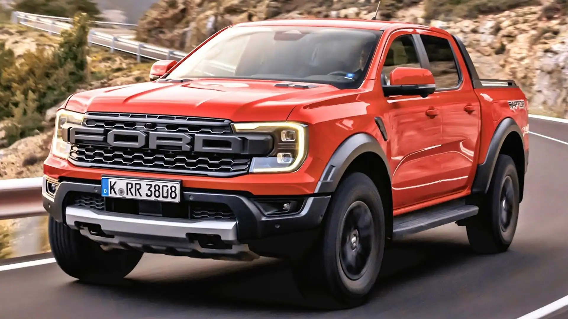 Ford Ranger Raptor 3.0 DoKa e-4WD **SOFORT VERFÜGBAR** Orange - 2