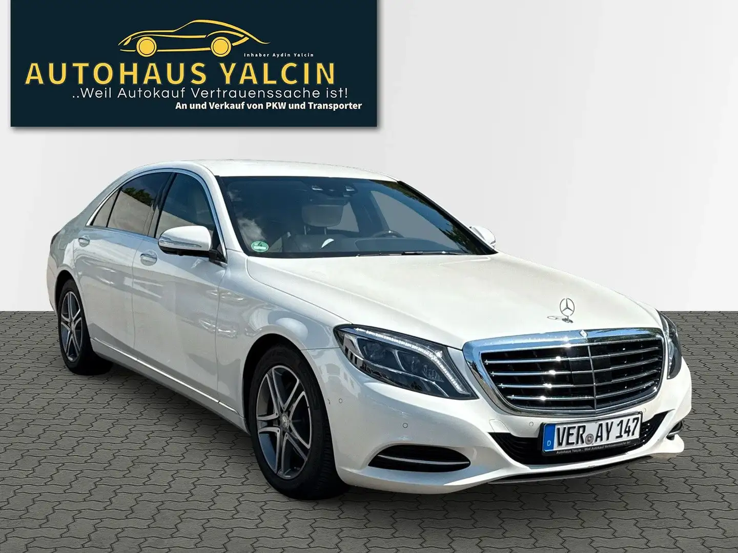 Mercedes-Benz S 350 4Matic Lang*Burmester*Massage*Assistent Weiß - 1