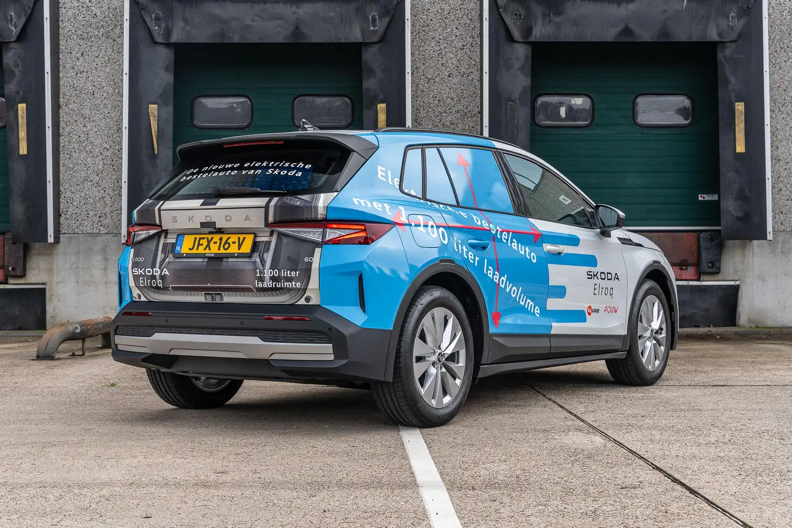 Skoda Elroq 60 204pk Business Edition | Cargo Ombouw | Trekhaa Blanc - 2