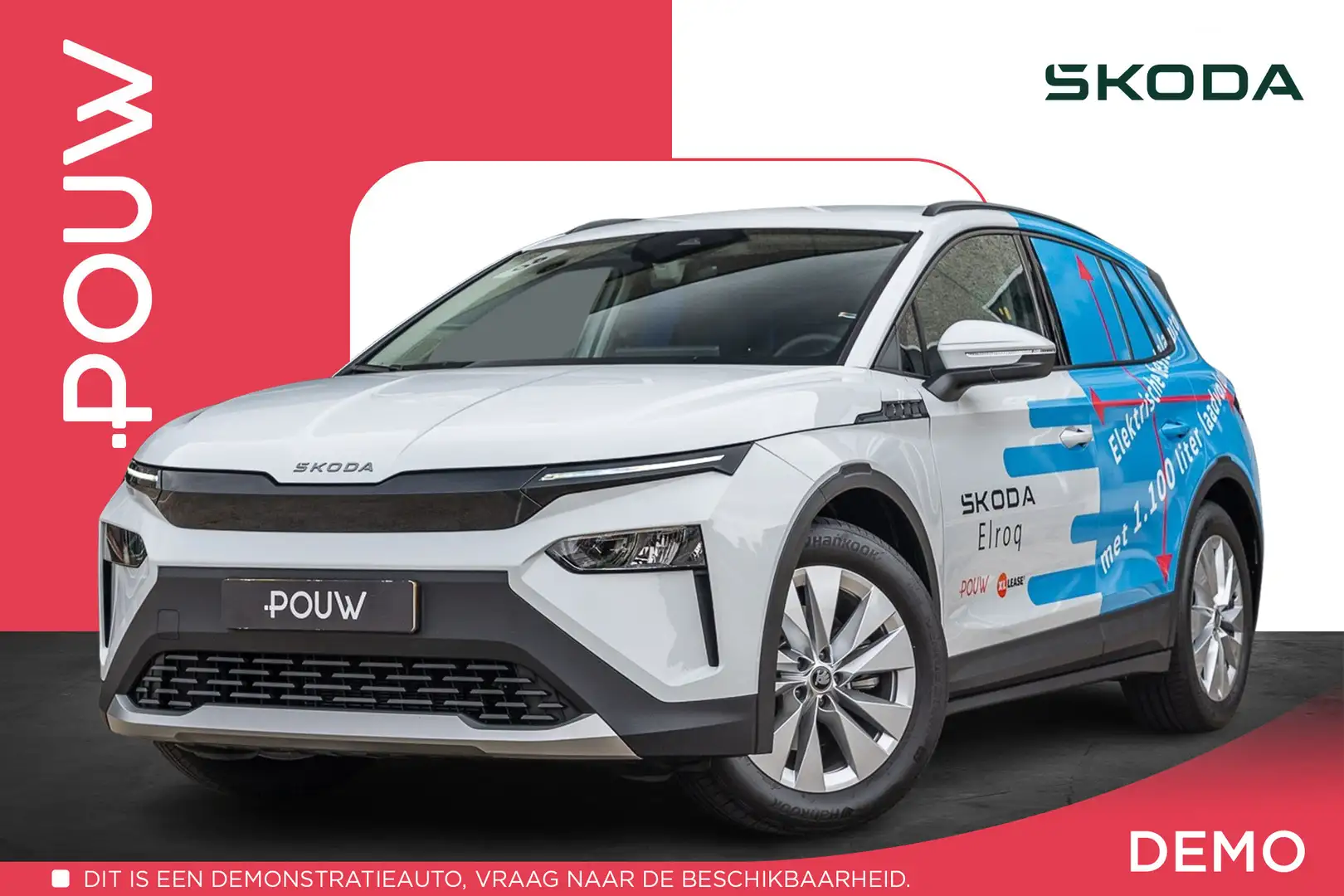 Skoda Elroq 60 204pk Business Edition | Cargo Ombouw | Trekhaa Blanc - 1