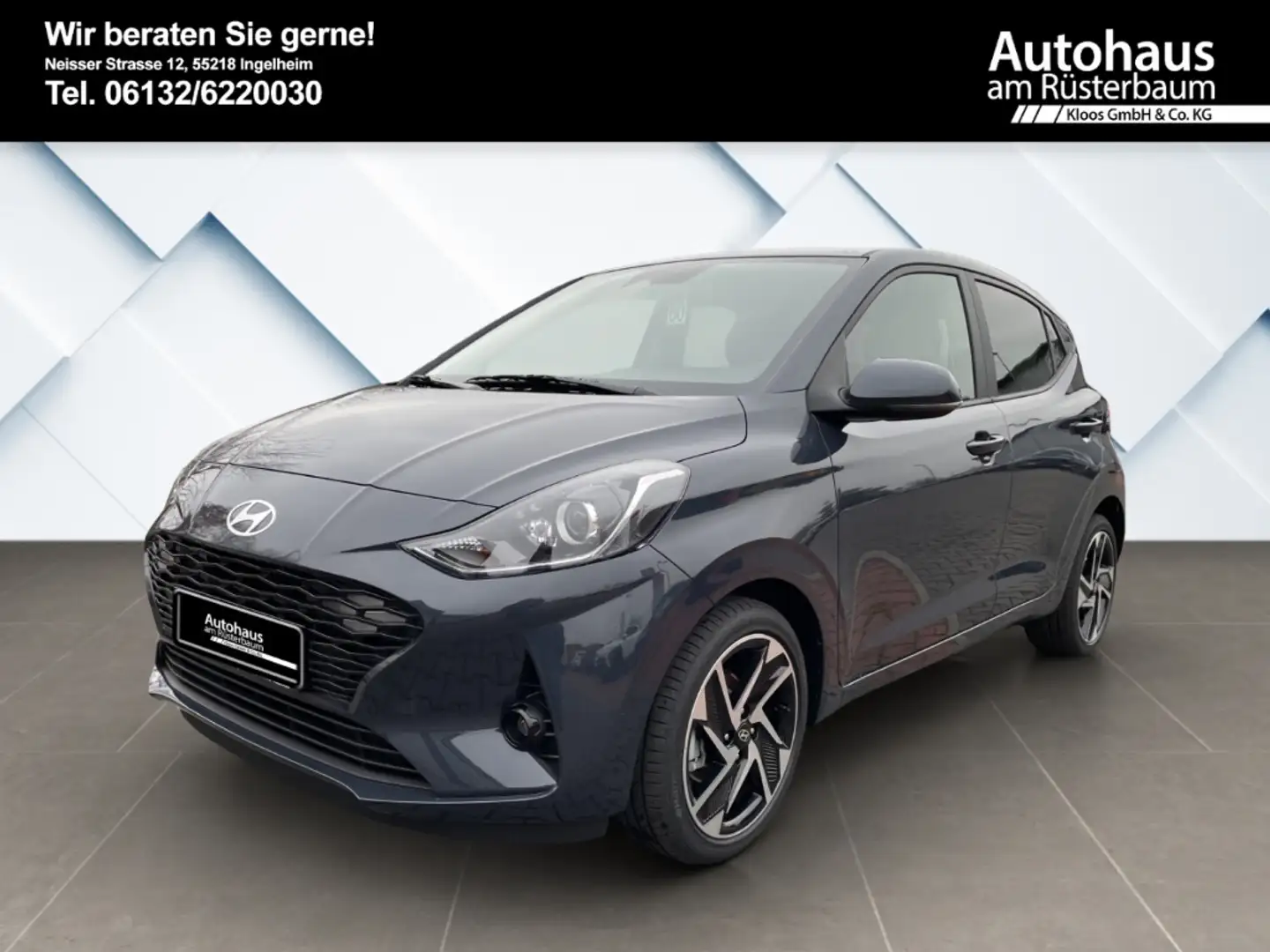 Hyundai i10 Prime FL (MY25) 1.2 Benzin (79 PS) Navi Apple CarP Grau - 2