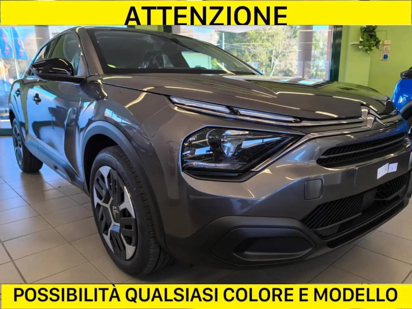 Citroen C4 KM ZER0 -  BENZINA  - Grigio - 1